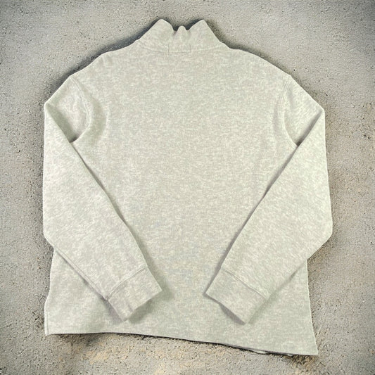 Polo Ralph Lauren Quarter-Zip Long Sleeve Grey Sweater