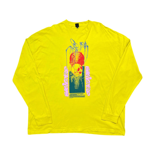 Brain Dead Yellow Long Sleeve T-Shirt