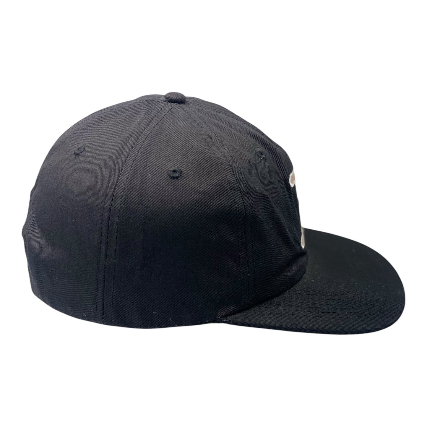 Sci-Fi Fantasy X Embroidery Black Cap