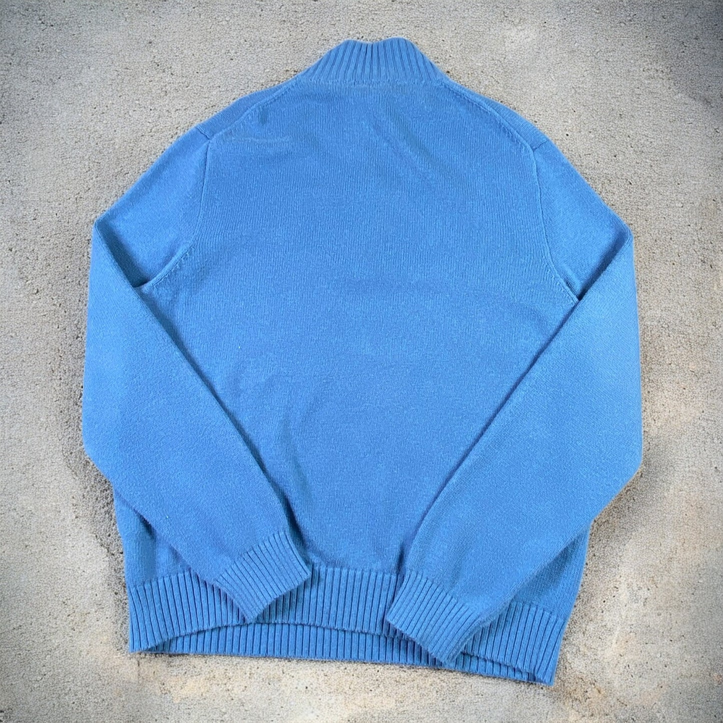 Polo Ralph Lauren Quarter-Zip Long Sleeve Dark Blue Sweater