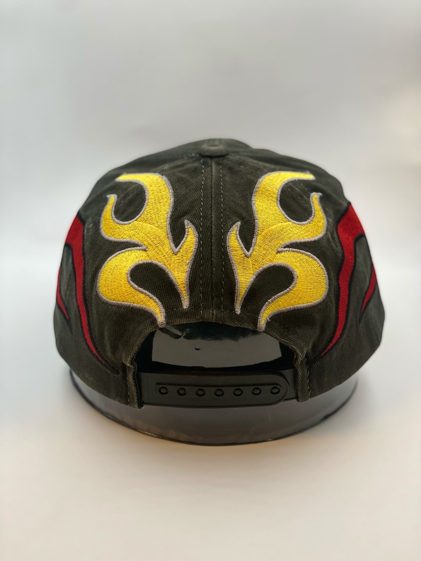 Ski-Doo Factory Logo And Flame Graphics Cap