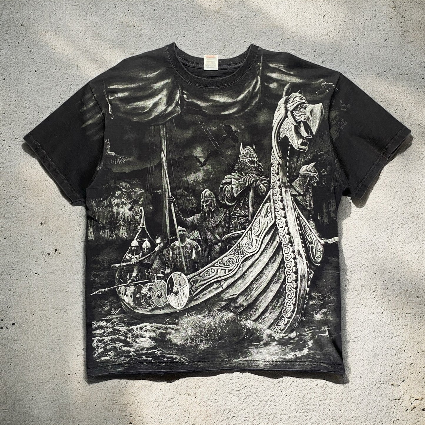Vintage Viking Graphic T-shirt