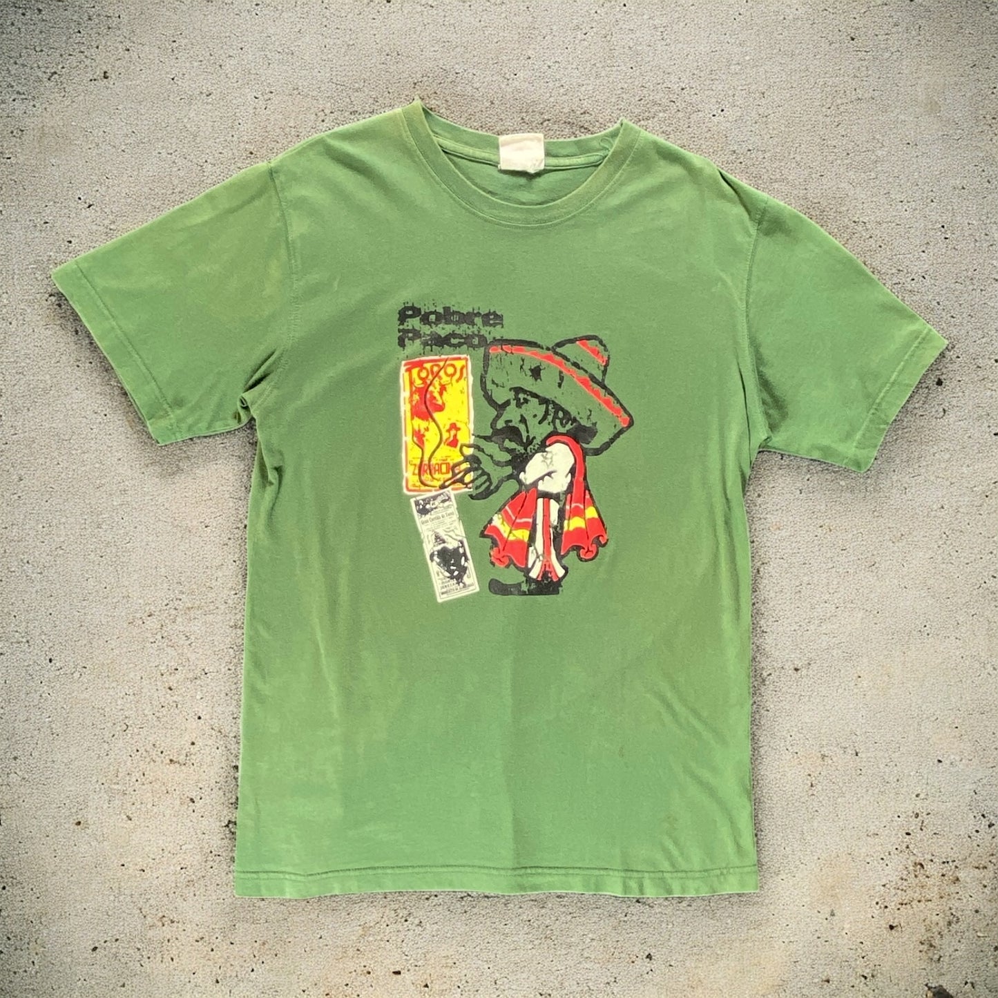 Gil D'Auray Pobre Paco Dark Green T-shirt
