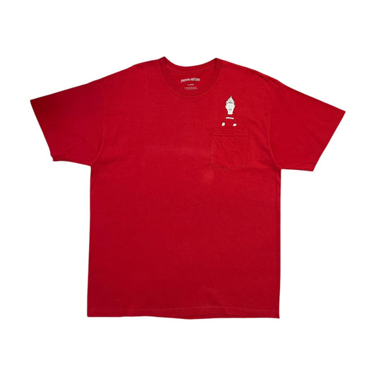 Fucking Awesome Red Pocket T-Shirt