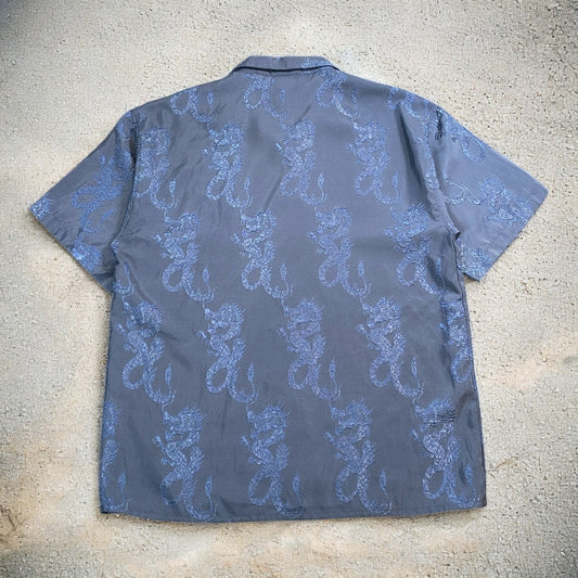 Pierre Garcia Collection Blue Dragon Shirt