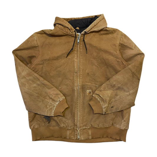 Vintage Carhartt Distressed Brown Jacket