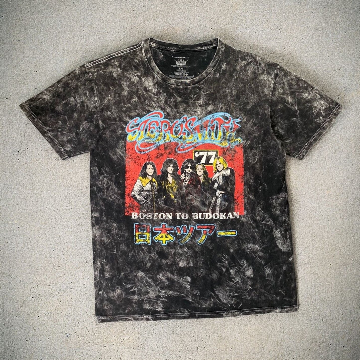 Aerosmith Stone Washed T-shirt