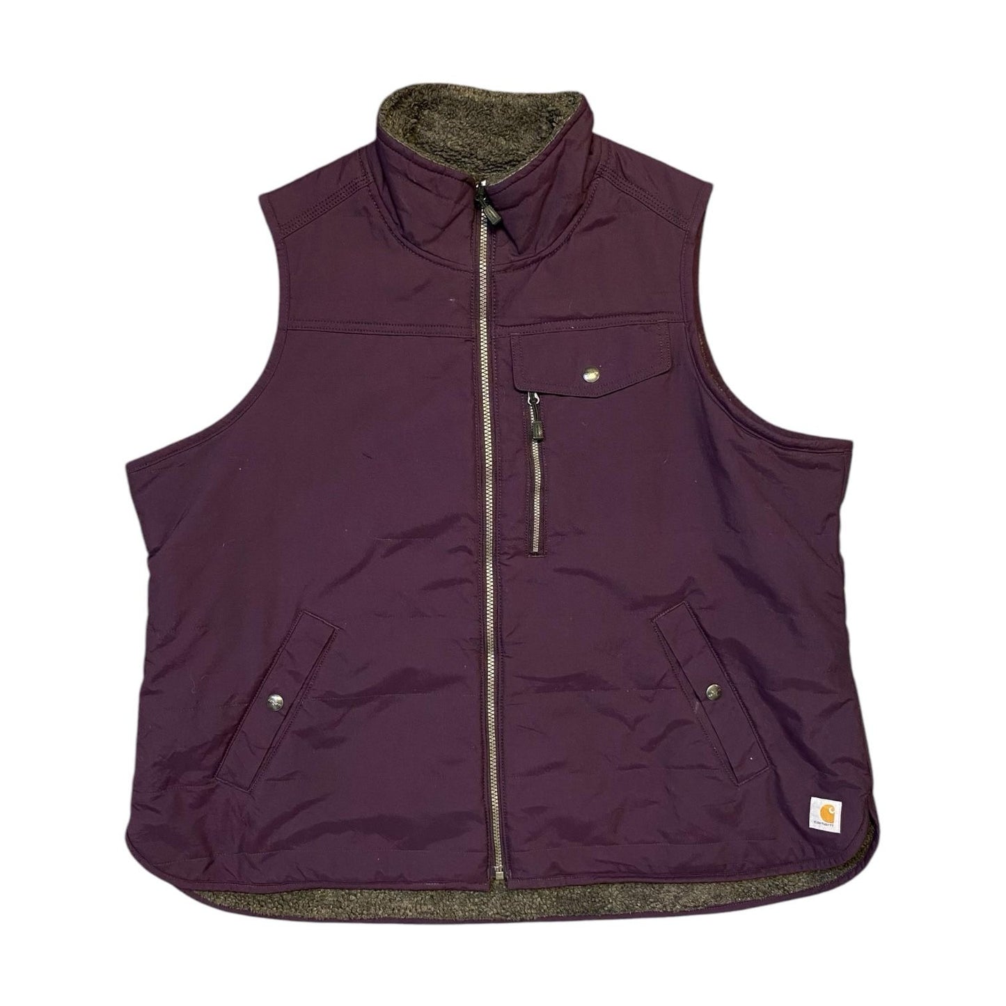 Carhartt Purple Fur Lined Vest