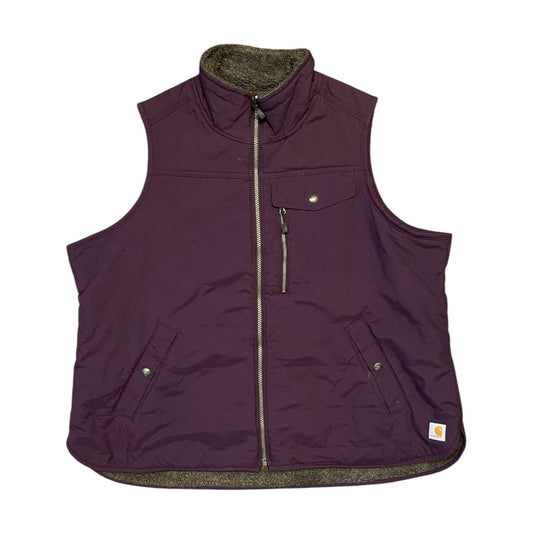 Carhartt Purple Fur Lined Vest