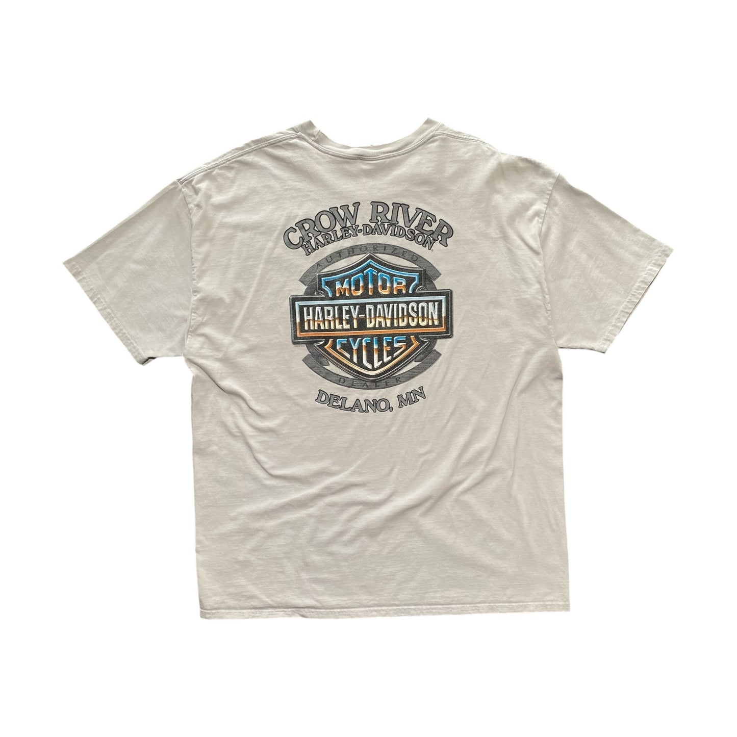 Harley Davidson Crow River Grey T-shirt