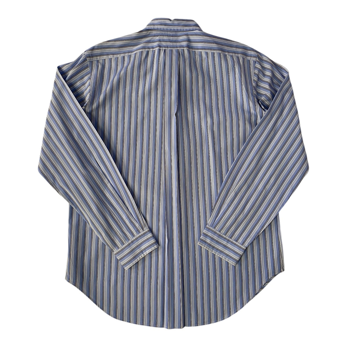 Ralph Lauren Blue & White Striped Classic Fit Shirt