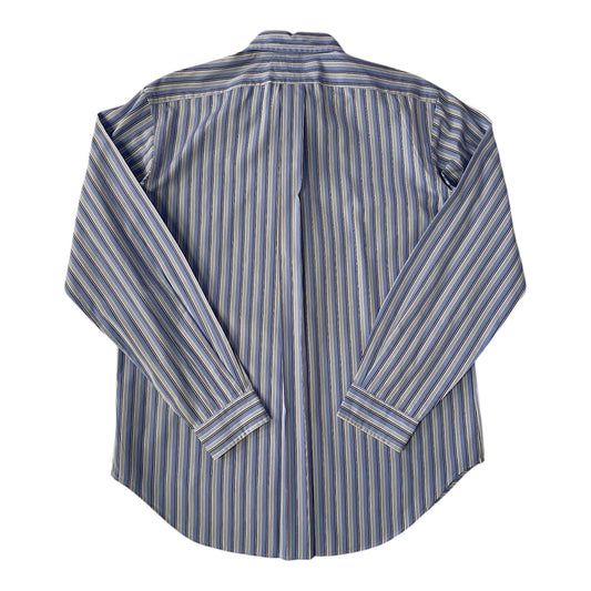 Ralph Lauren Blue & White Striped Classic Fit Shirt