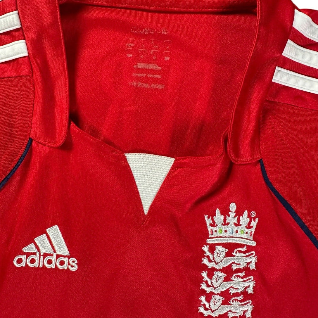 Adidas England Kevin Pietersen Away Red Jersey(not available)