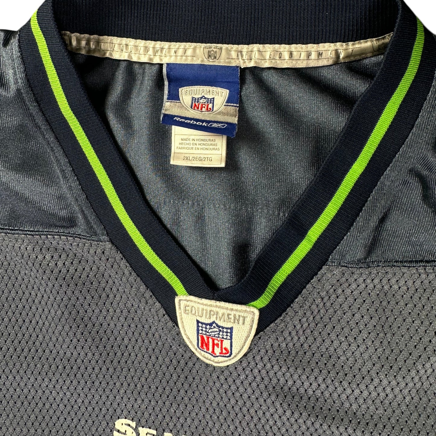 Reebok NFL Seattle Seahawks Deion Branch Navy Blue Jersey