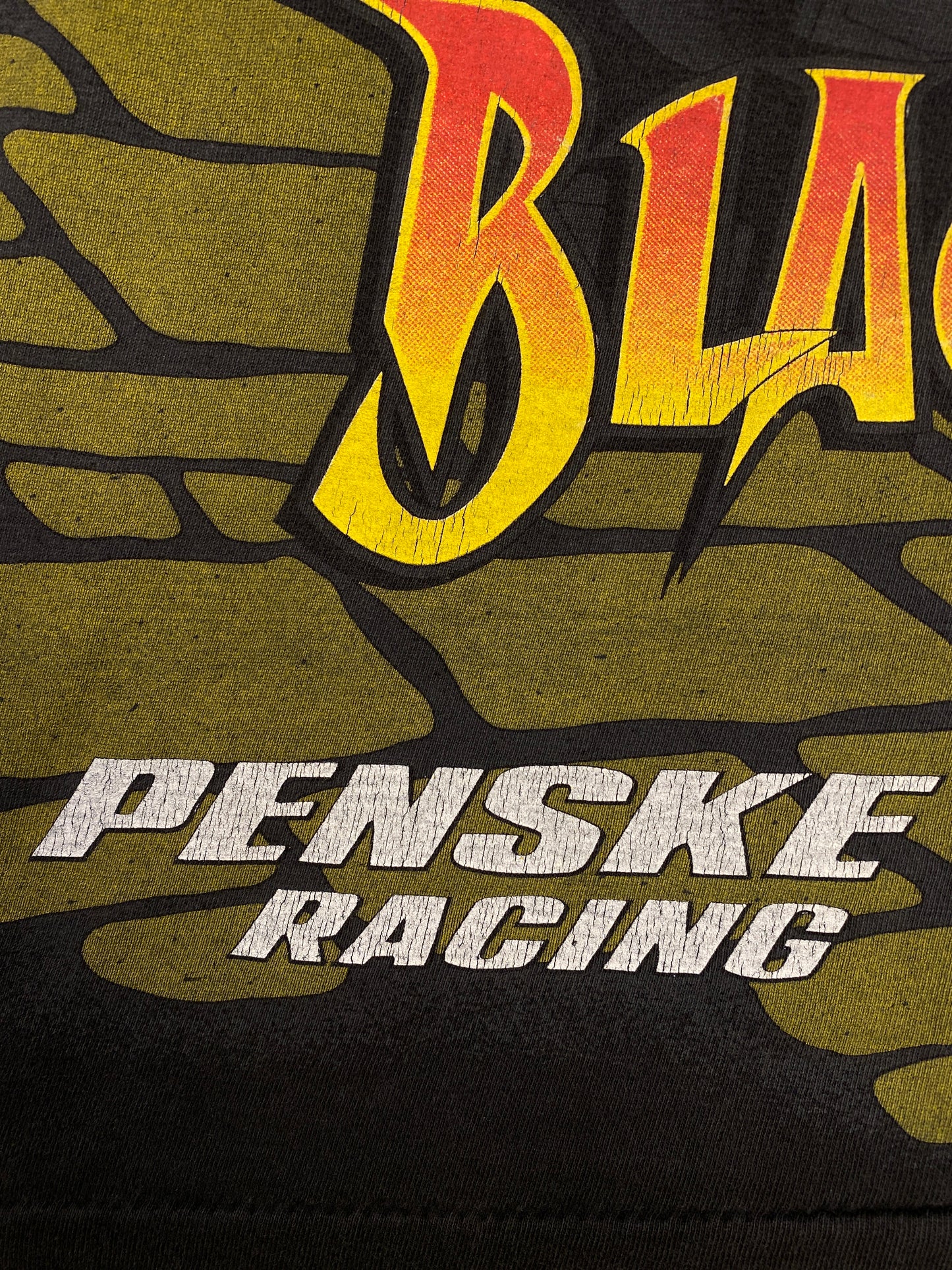 1996 Rusty Wallace AOP Black Magic Nascar T-shirt