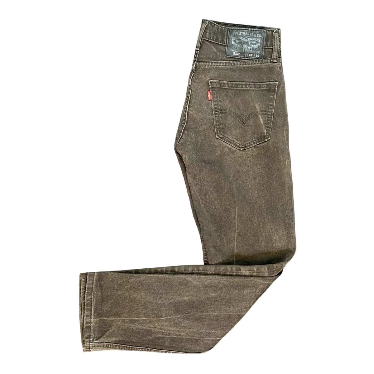 Levi's 501 Original Straight Fit Grey/Brown jeans