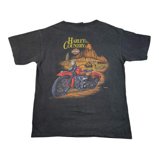 Vintage 90s Harley-Davidson Harley Country T-Shirt