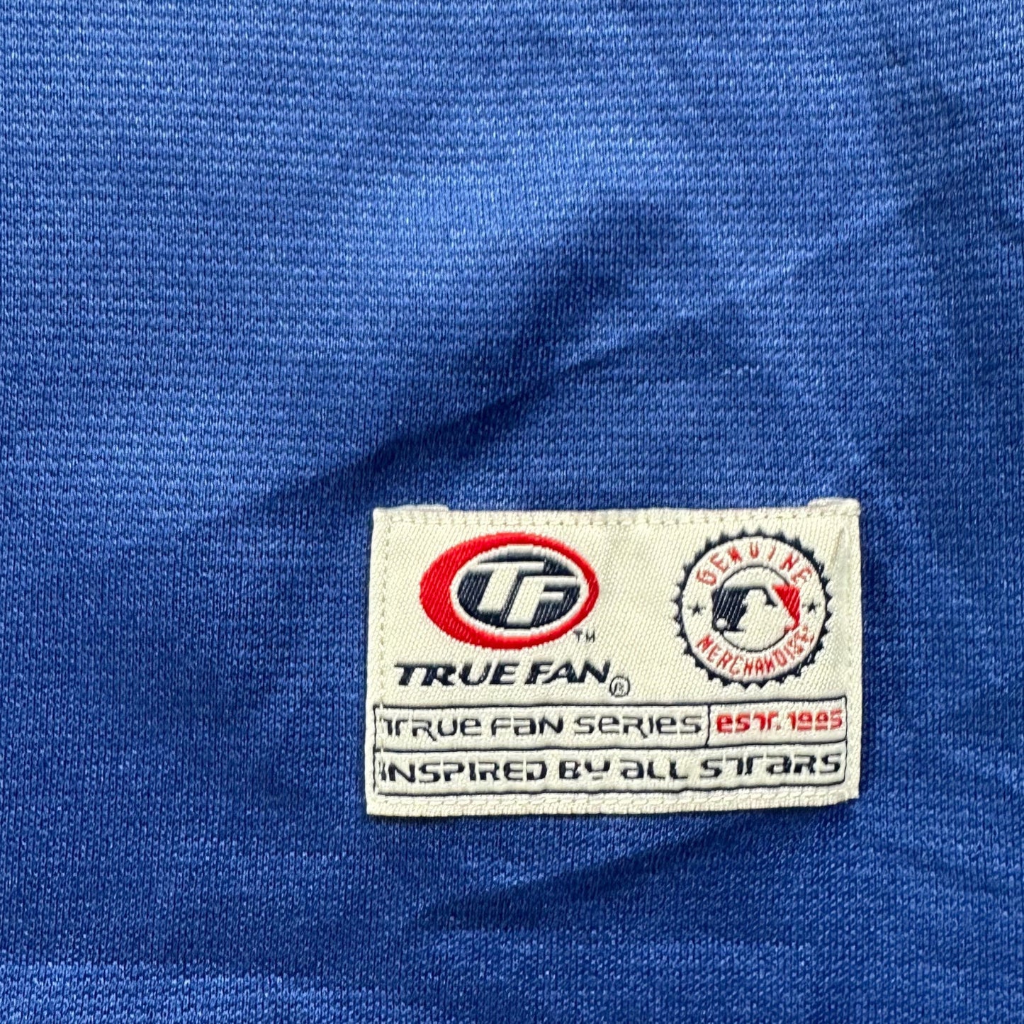 Majestic MLB Kansas City Royals Stars and Stripes Blue Jersey