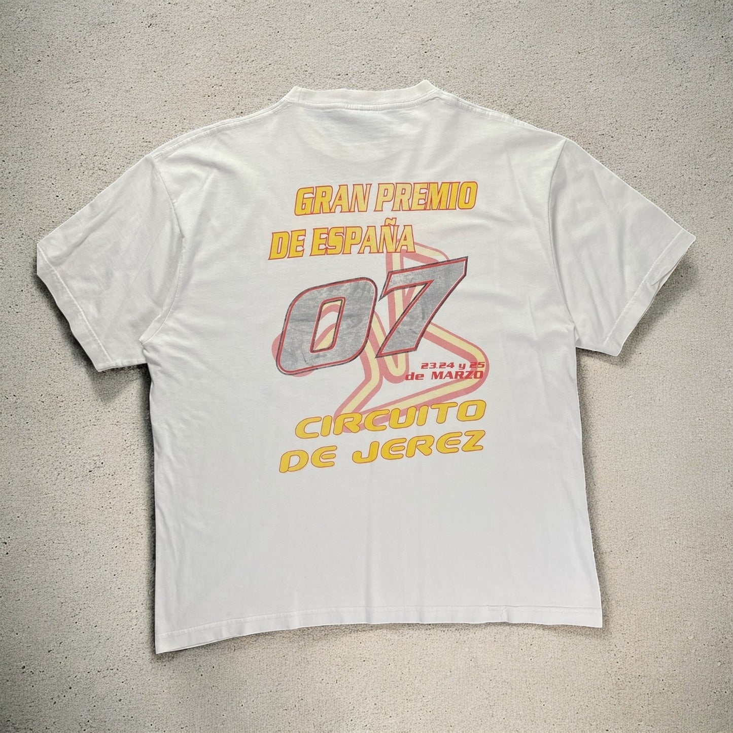 07' Campeonato Mundial De Velocidan White T-shirt
