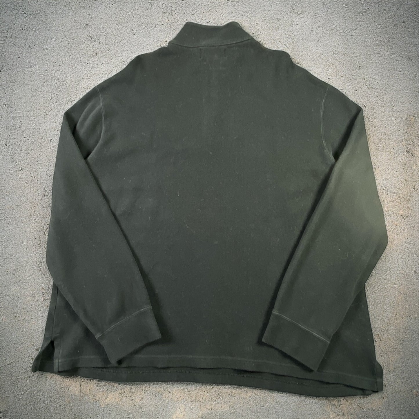 Polo Ralph Lauren Quarter-Zip Long Sleeve Black Sweater