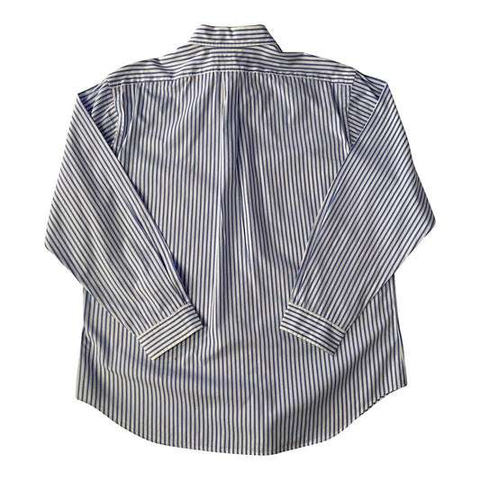 Polo Ralph Lauren Blue & White stripes Classic Fit Button Down Shirt
