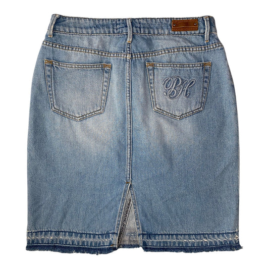 Pedro Del Hierro Light Wash Jeans Skirt