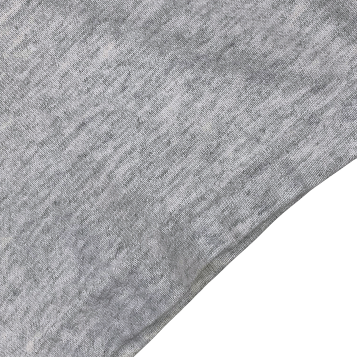 Digg It Thrift & Vintage grey heathered cotton fabric detail of a vintage Fruit of the Loom tour t-shirt