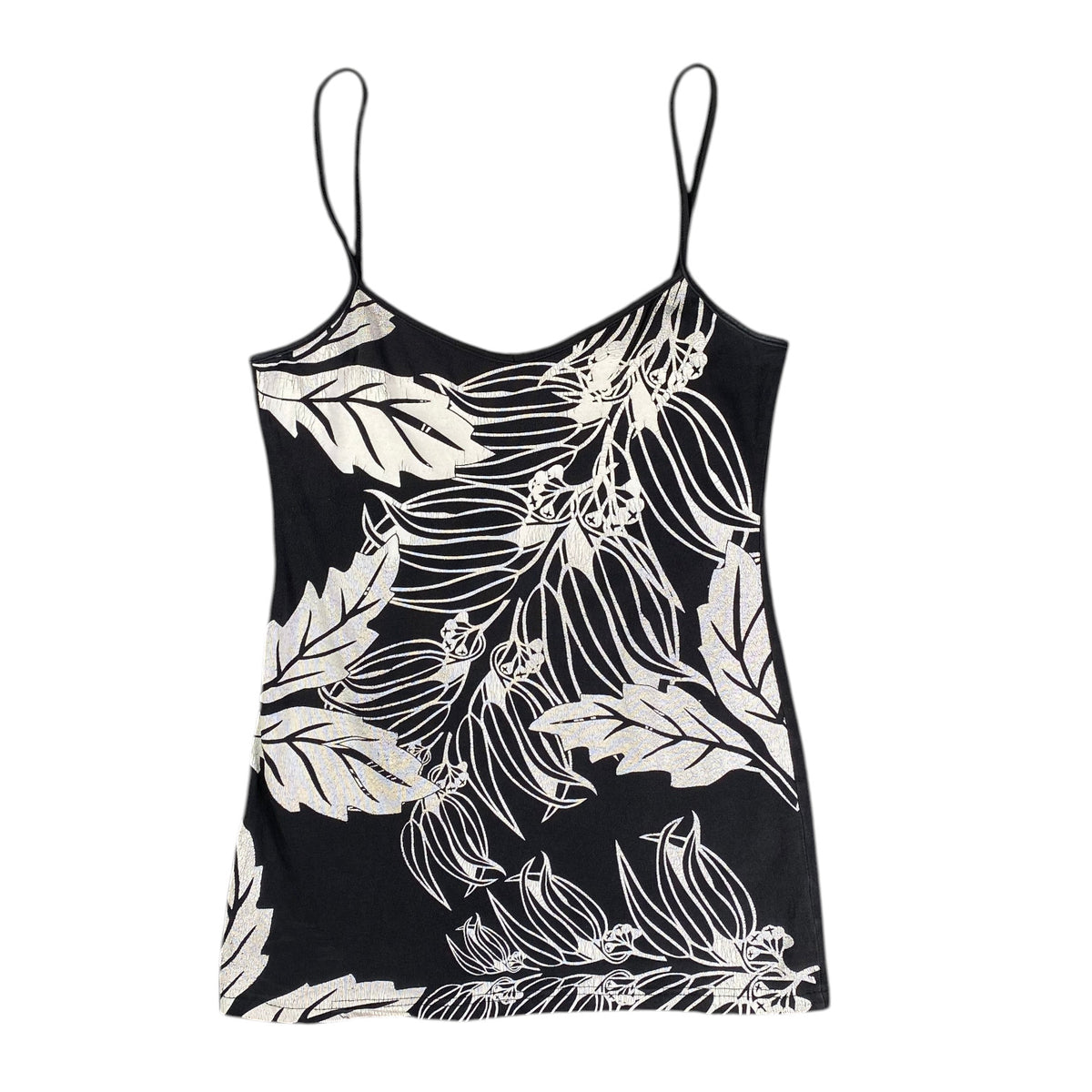 Supré Tropical Monstera Black Wmns T-shirt