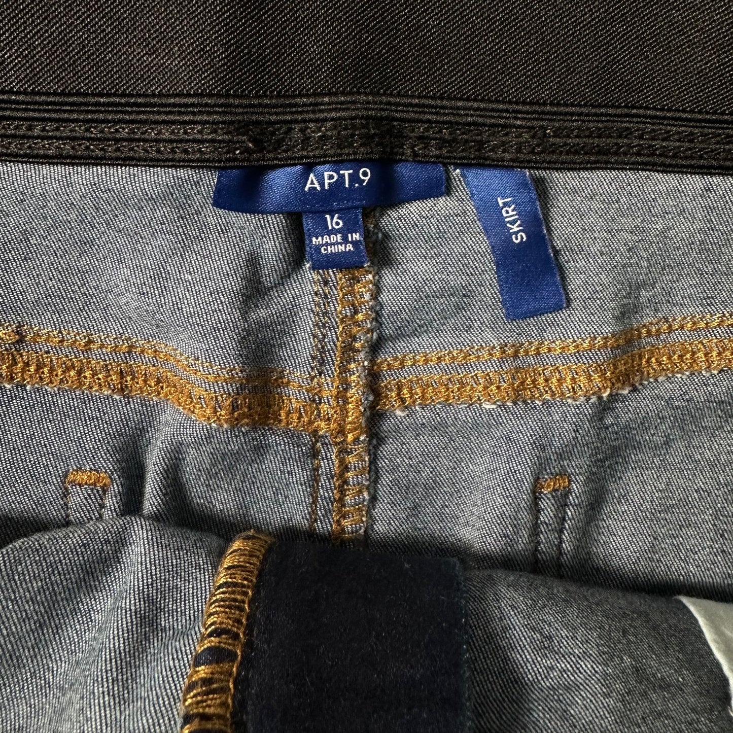 Apt. 9 Dark Blue Skirt