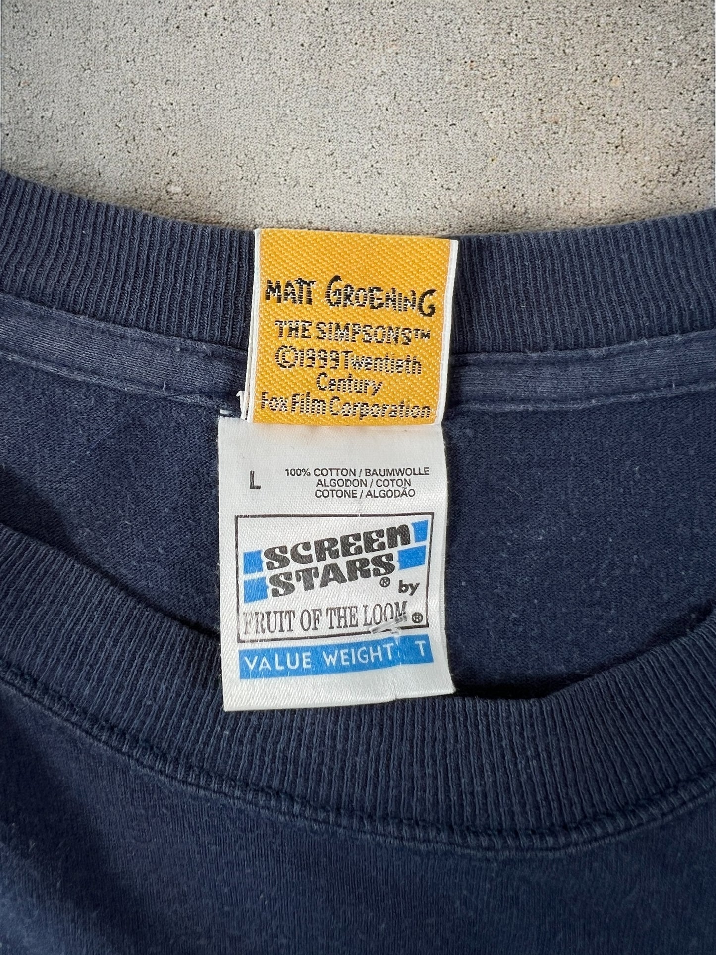 The Simpsons Bart Sleeping Graphic T-Shirt