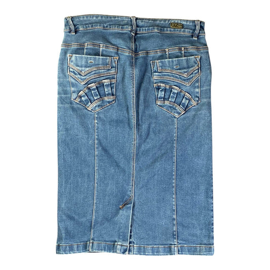 Off-Zero Denim Skirt