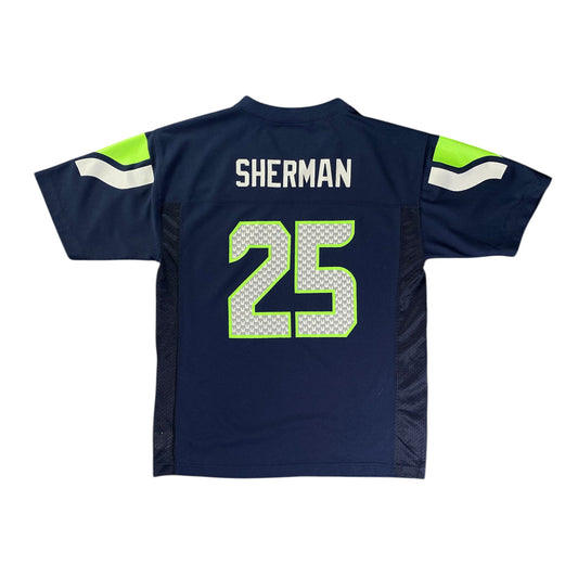 NFL Seattle Seahawks Richard Sherman Navy Blue Jersey