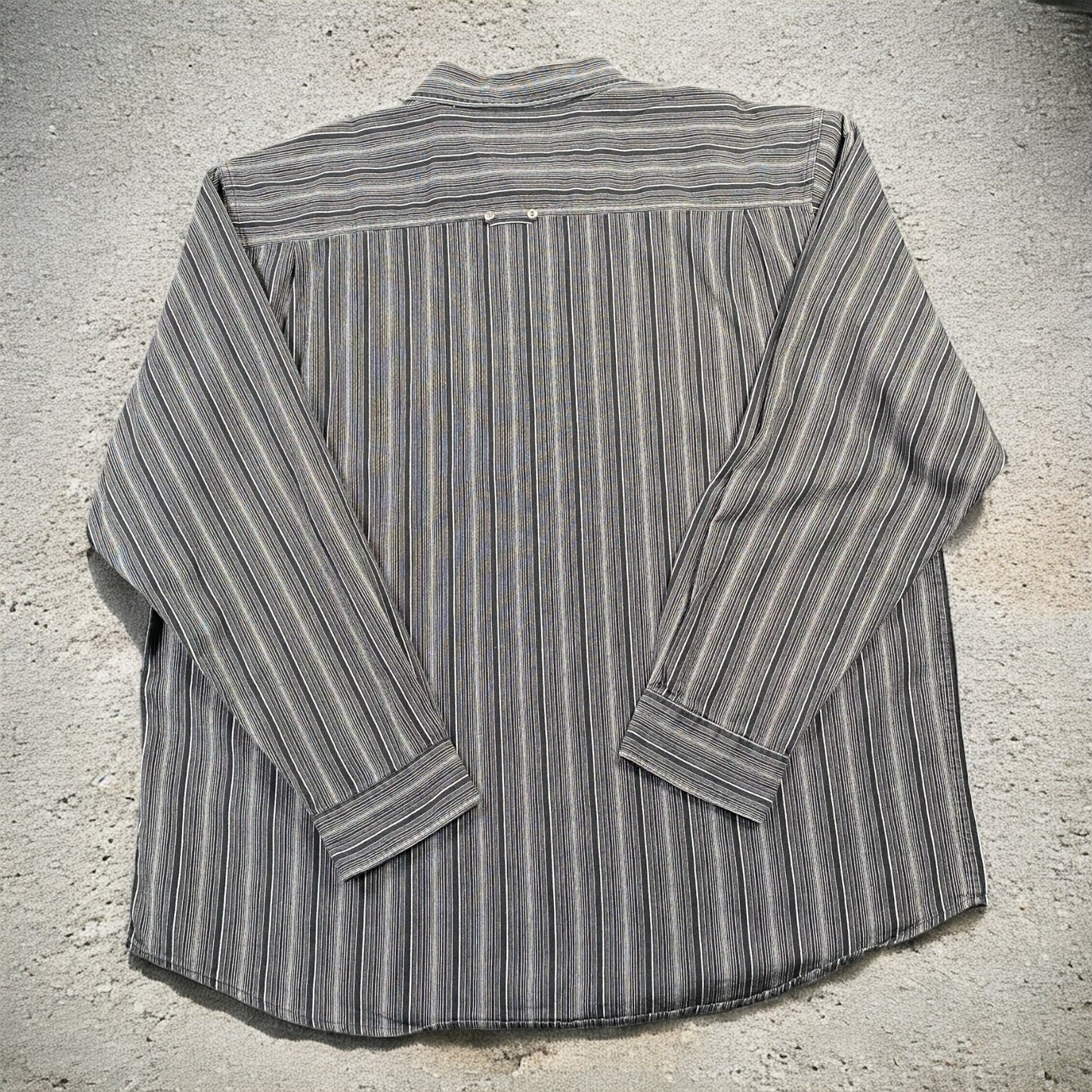 Harley Davidson Dark Grey Stripes Shirt