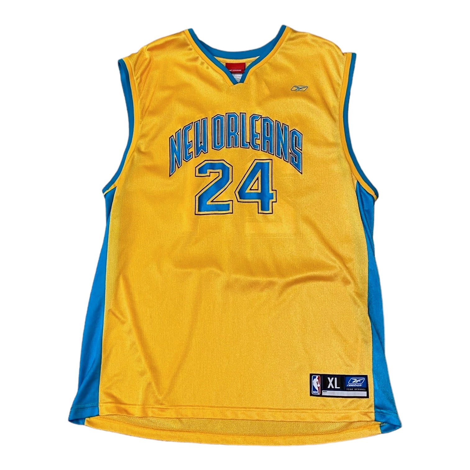 On sale New Orleans Hornets Jamal Mashburn Jersey (XL)