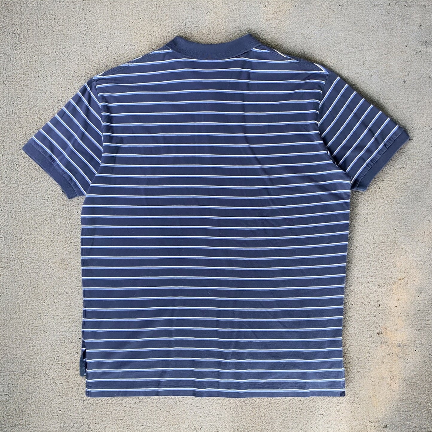 Polo Ralph Lauren Blue Stripe Polo Shirt