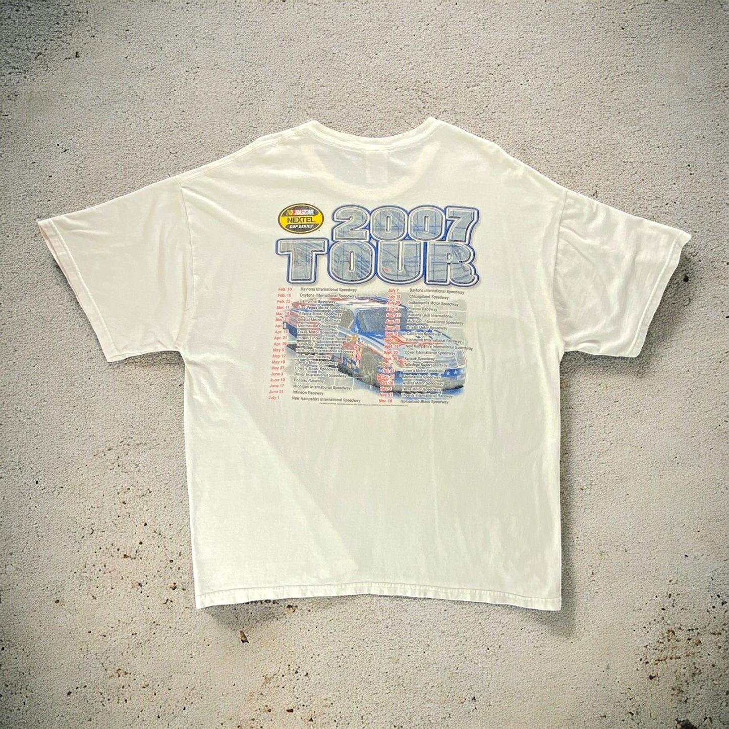 2007 Nascar Nexter Tour T-shirt