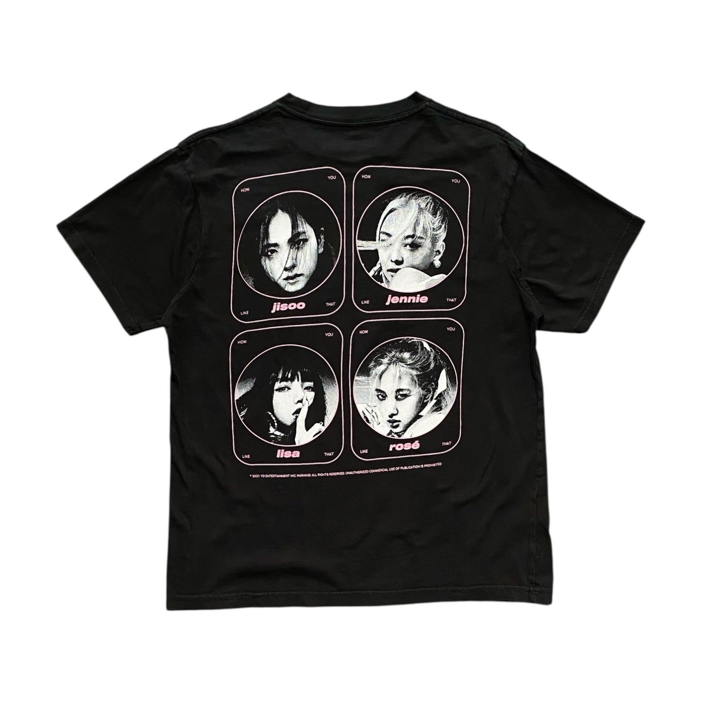 Blackpink Black Retro T-shirt
