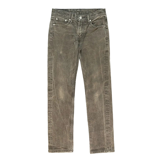 Levi's 501 Original Straight Fit Grey/Brown jeans