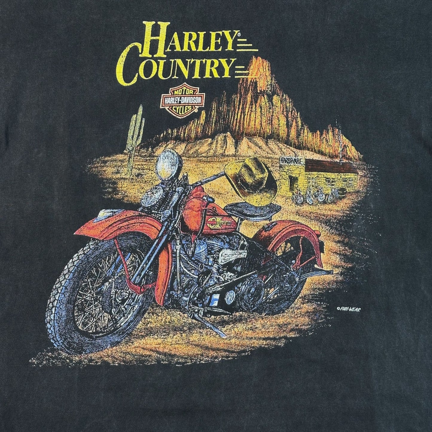 Vintage 90s Harley-Davidson Harley Country T-Shirt