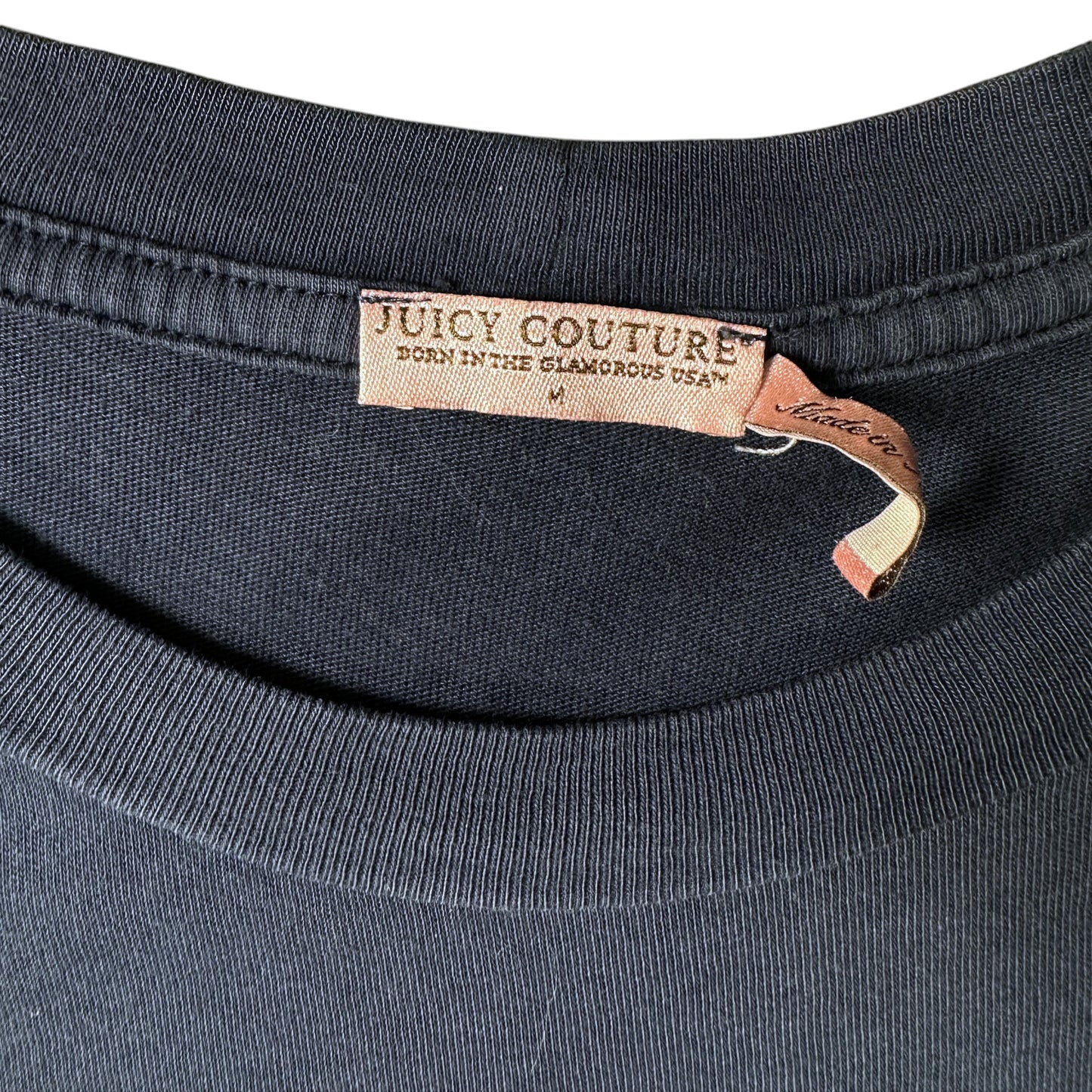 Juicy Couture Born in the Glamorous USA Navy Wmns T-shirt