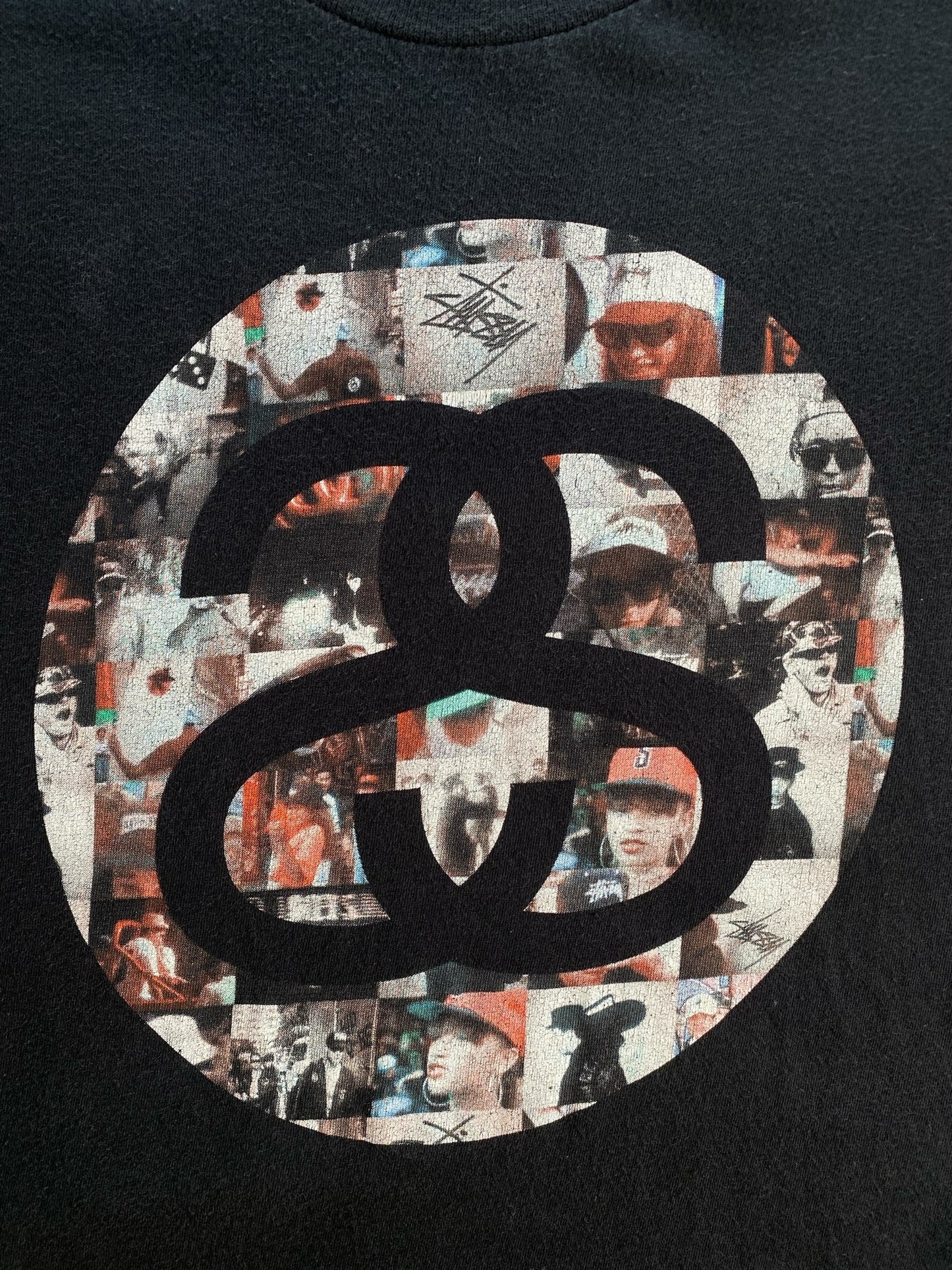 Stussy Photo Link Black Tee