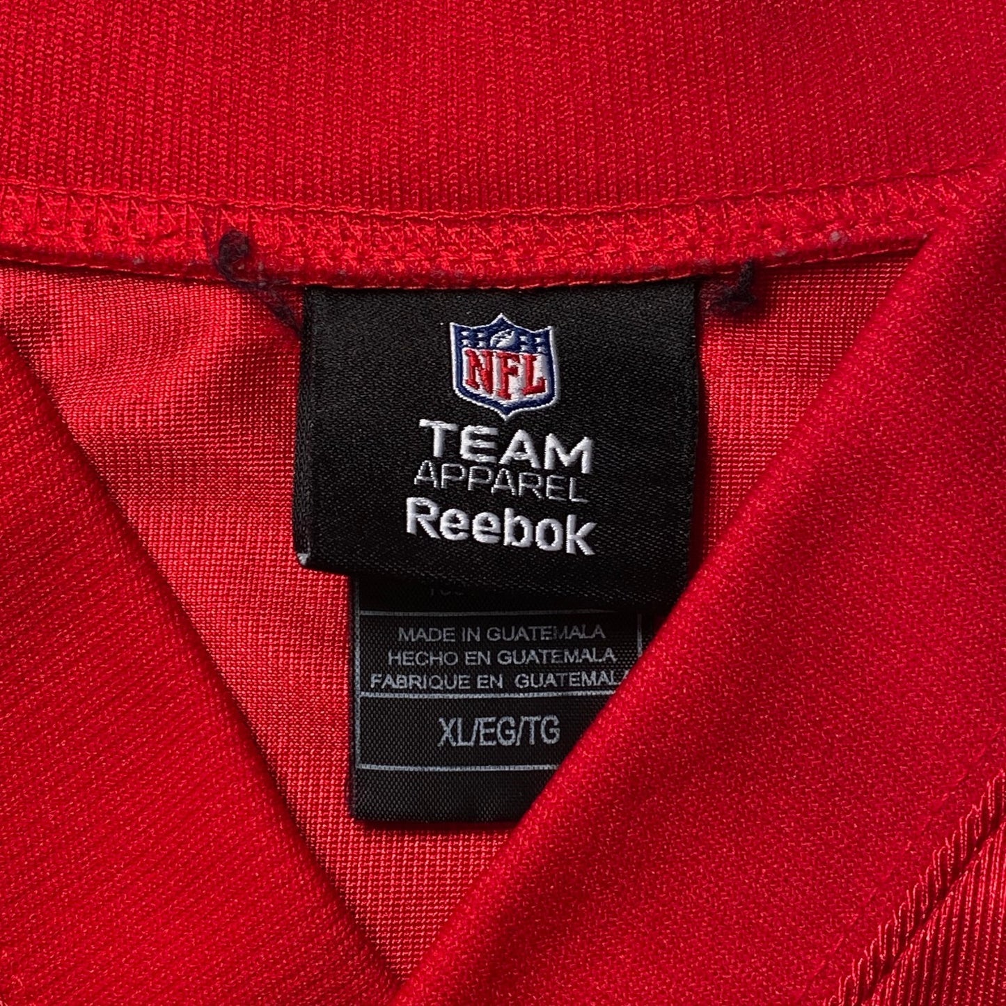 Reebok New England Patriots Red Jersey