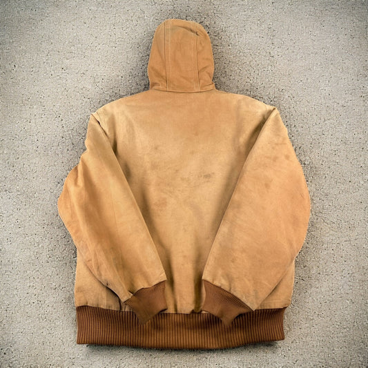 Carhartt Thermal-Lined Duck Brown Jacket