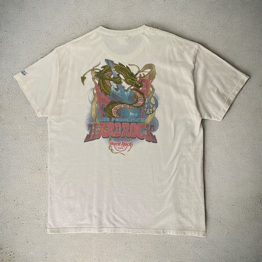 Hard Rock San Francisco Dragon White T-shirt