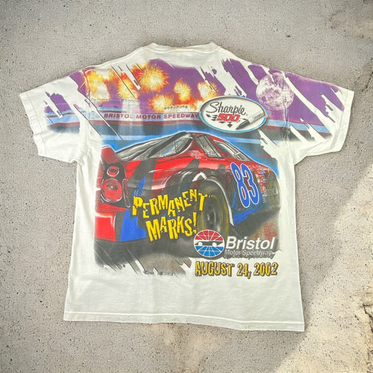 2002 NASCAR Sharpie Bristol Speedway T-shirt