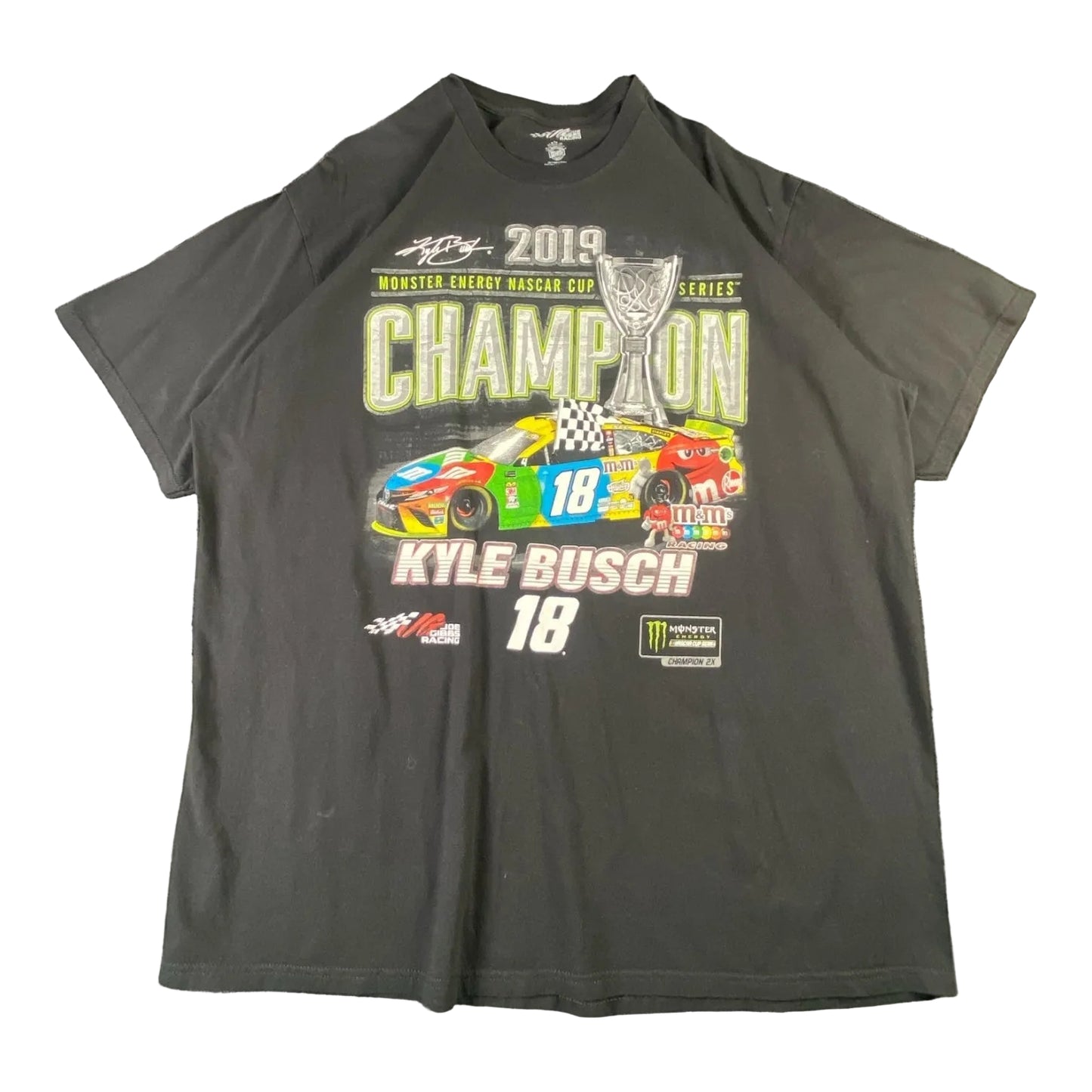 Kyle Busch Monster Energy Cup Championship T-shirt