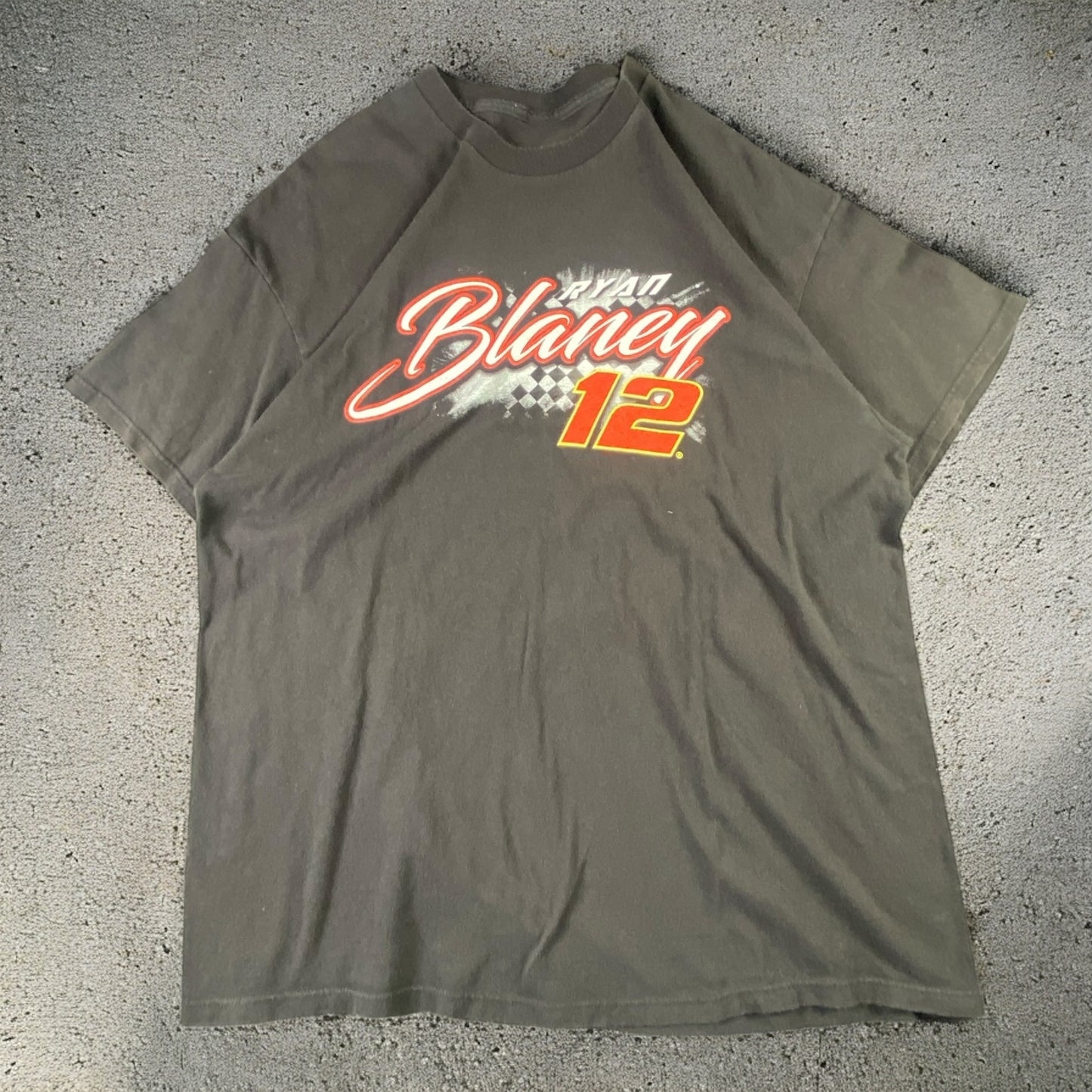Ryan Blaney Team Penske Nascar Black T-shirt