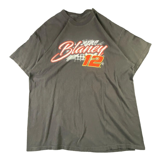 Ryan Blaney Team Penske Nascar Black T-shirt