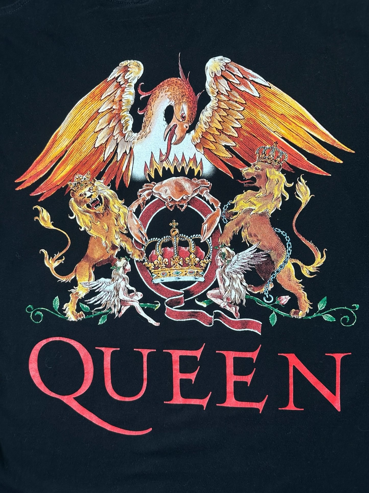 Vintage Queen "We Will Rock You" Black Tee