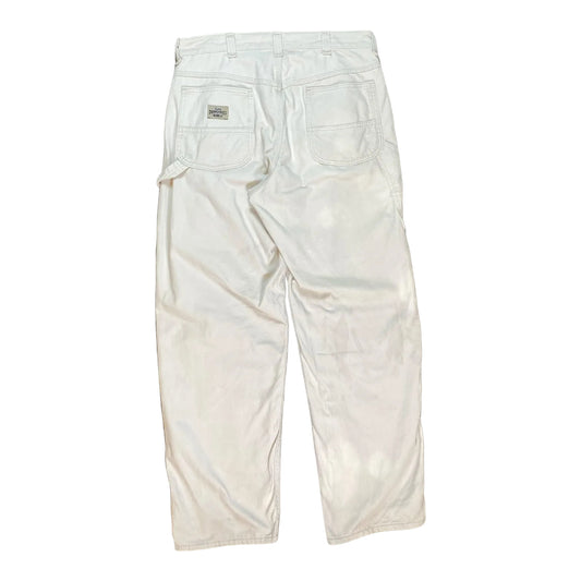 Lee Dungarees Can't Bust'em White Pants